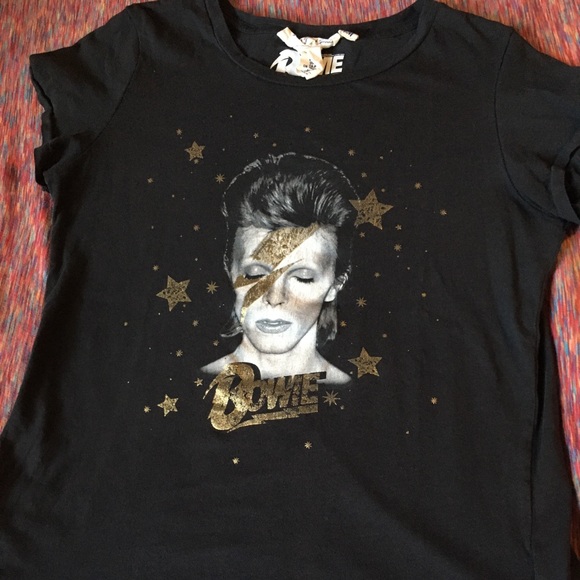 H&M Tops - David Bowie Graphic tee
